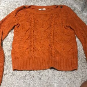 Burnt Orange Sweater